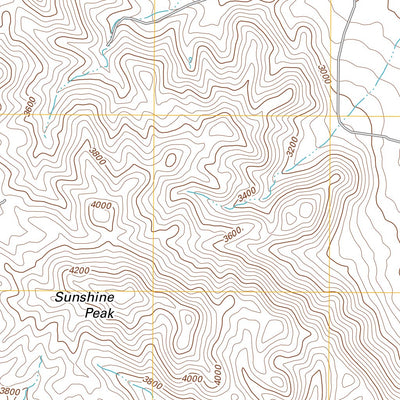 Sunshine Peak, CA (2012, 24000-Scale) Preview 3