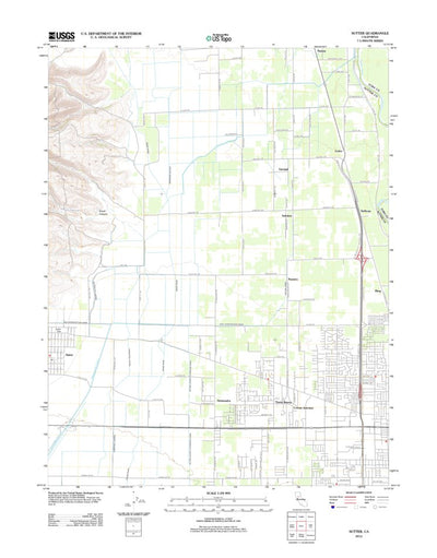 Sutter, CA (2012, 24000-Scale) Preview 1