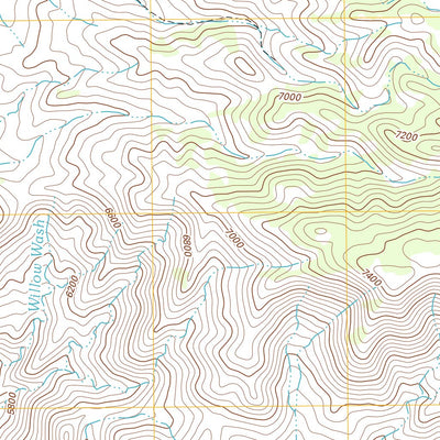 Sylvania Canyon, CA-NV (2012, 24000-Scale) Preview 3