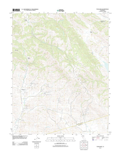Tassajara, CA (2012, 24000-Scale) Preview 1