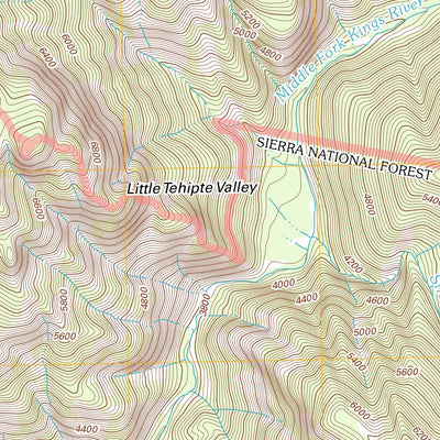 Tehipite Dome, CA (2012, 24000-Scale) Preview 3