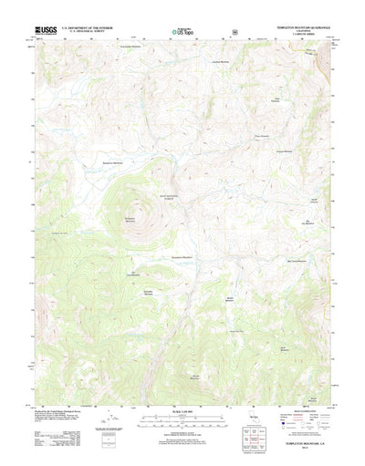 Templeton Mountain, CA (2012, 24000-Scale) Preview 1