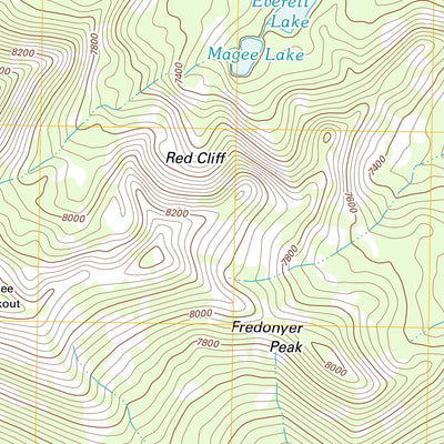 Thousand Lakes Valley, CA (2012, 24000-Scale) Preview 3
