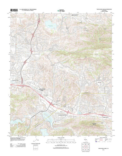 Thousand Oaks, CA (2012, 24000-Scale) Preview 1