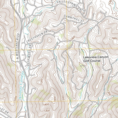 Thousand Oaks, CA (2012, 24000-Scale) Preview 2