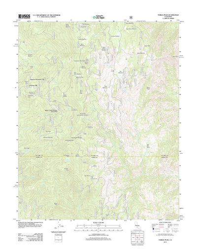 Tobias Peak, CA (2012, 24000-Scale) Preview 1