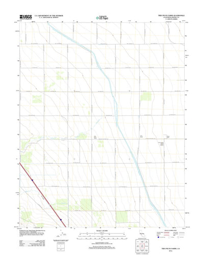 Tres Picos Farms, CA (2012, 24000-Scale) Preview 1