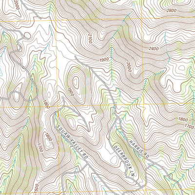 Tucker Mountain, CA (2012, 24000-Scale) Preview 3