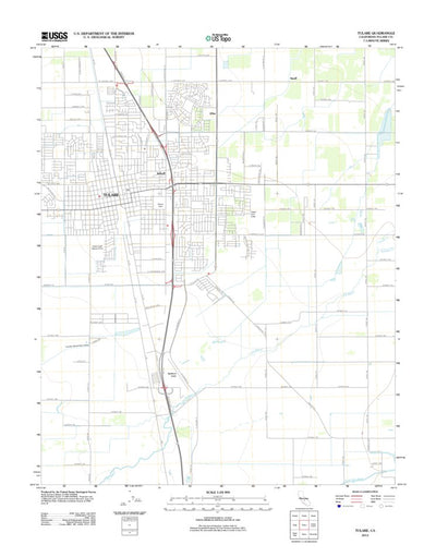 Tulare, CA (2012, 24000-Scale) Preview 1