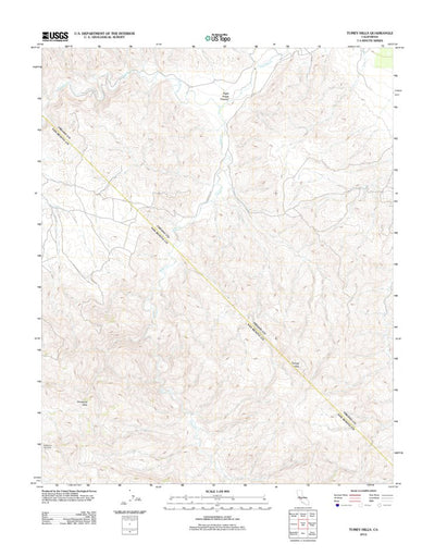 Tumey Hills, CA (2012, 24000-Scale) Preview 1