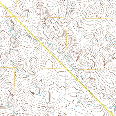 Tumey Hills, CA (2012, 24000-Scale) Preview 2