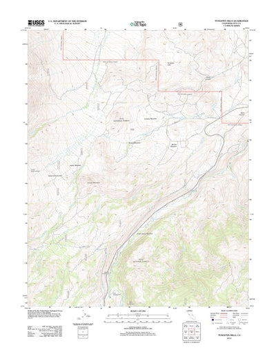 Tungsten Hills, CA (2012, 24000-Scale) Preview 1