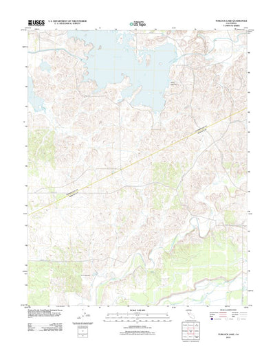 Turlock Lake, CA (2012, 24000-Scale) Preview 1