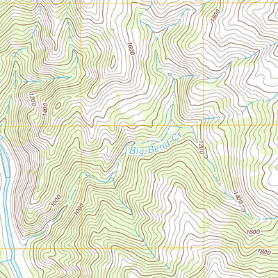 Updegraff Ridge, CA (2012, 24000-Scale) Preview 3