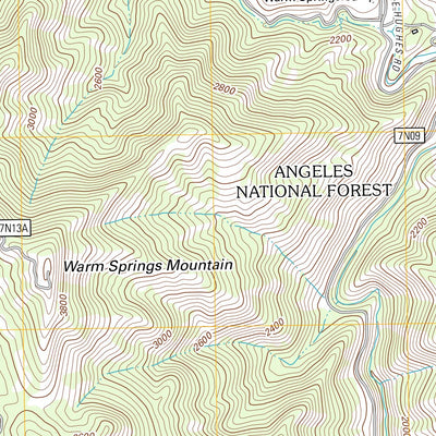 Warm Springs Mountain, CA (2012, 24000-Scale) Preview 3