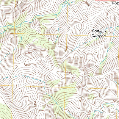 Warren Peak, CA (2012, 24000-Scale) Preview 2