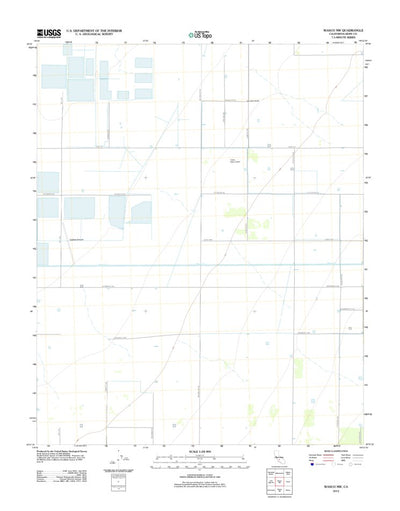 Wasco NW, CA (2012, 24000-Scale) Preview 1