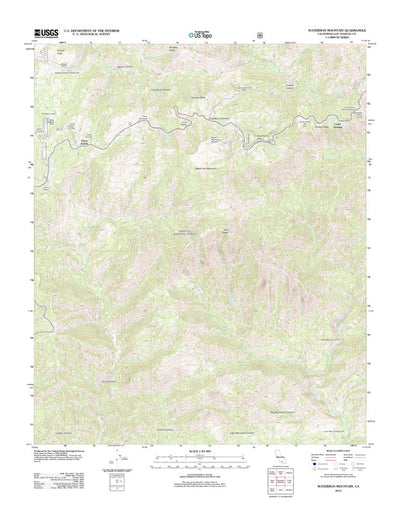 Waterman Mountain, CA (2012, 24000-Scale) Preview 1