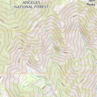 Waterman Mountain, CA (2012, 24000-Scale) Preview 2