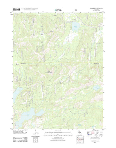 Webber Peak, CA (2012, 24000-Scale) Preview 1