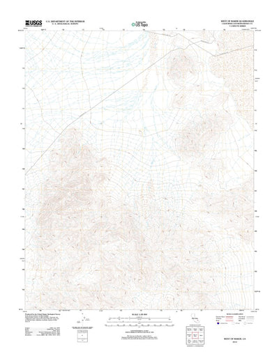 West Of Baker, CA (2012, 24000-Scale) Preview 1