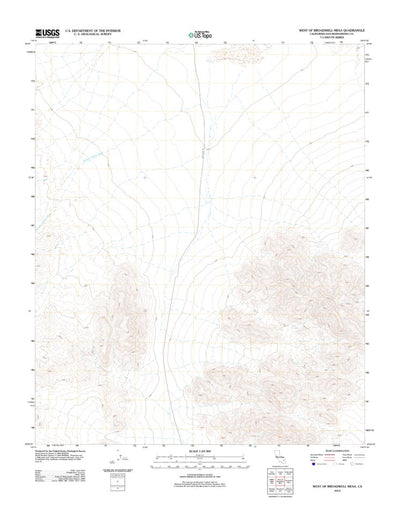 West Of Broadwell Mesa, CA (2012, 24000-Scale) Preview 1