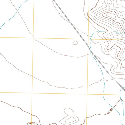 West Of Flattop Mountain, CA (2012, 24000-Scale) Preview 2