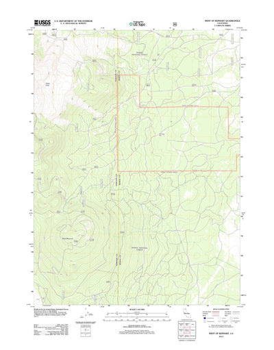 West Of Kephart, CA (2012, 24000-Scale) Preview 1