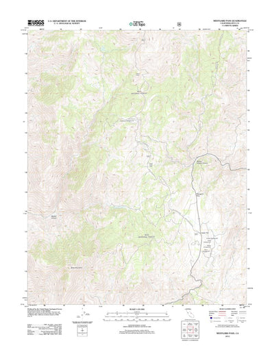 Westgard Pass, CA (2012, 24000-Scale) Preview 1