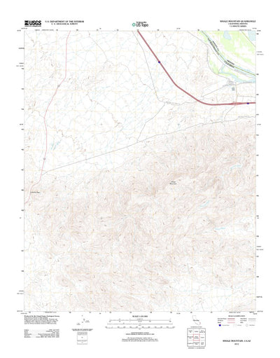 Whale Mountain, CA-AZ (2012, 24000-Scale) Preview 1