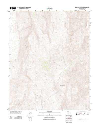 White Top Mountain, CA (2012, 24000-Scale) Preview 1