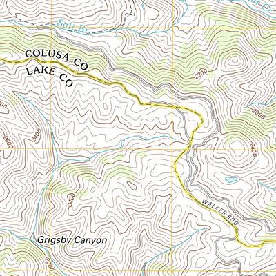 Wilbur Springs, CA (2012, 24000-Scale) Preview 3