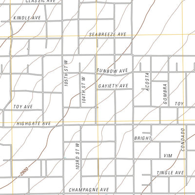 Willow Springs, CA (2012, 24000-Scale) Preview 2
