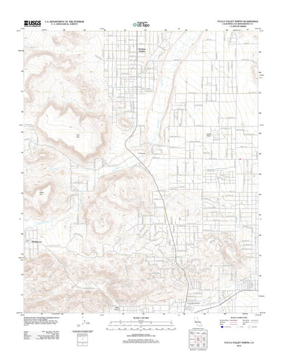 Yucca Valley North, CA (2012, 24000-Scale) Preview 1
