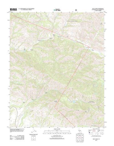 Zaca Lake, CA (2012, 24000-Scale) Preview 1
