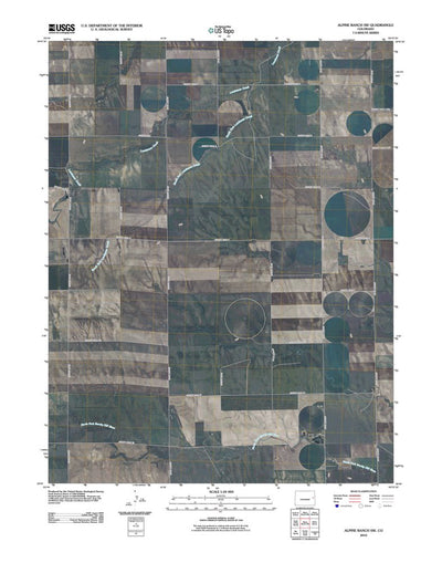 Alpine Ranch SW, CO (2010, 24000-Scale) Preview 1