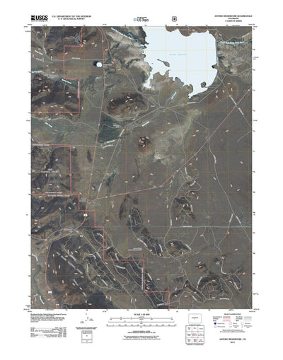Antero Reservoir, CO (2011, 24000-Scale) Preview 1