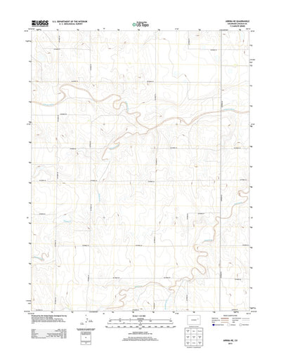 Arriba NE, CO (2013, 24000-Scale) Preview 1