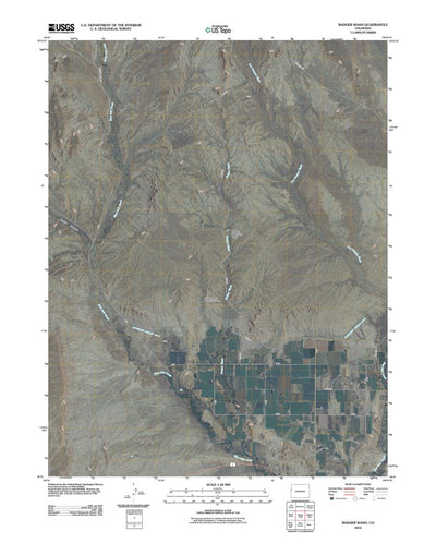 Badger Wash, CO (2010, 24000-Scale) Preview 1