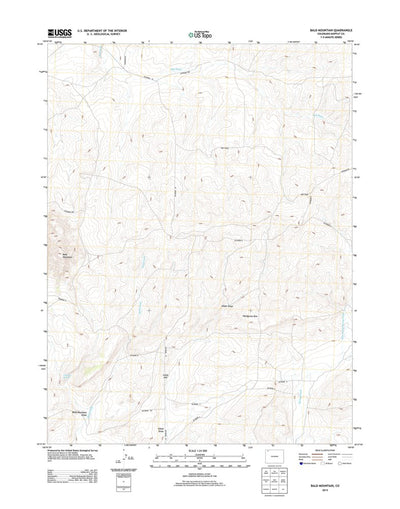 Bald Mountain, CO (2013, 24000-Scale) Preview 1