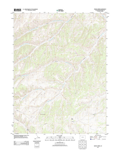 Barcus Creek, CO (2013, 24000-Scale) Preview 1
