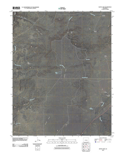 Bates Lake, CO (2010, 24000-Scale) Preview 1