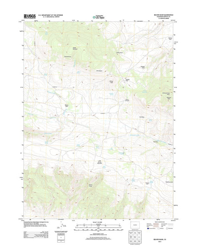 Beaver Basin, CO (2013, 24000-Scale) Preview 1