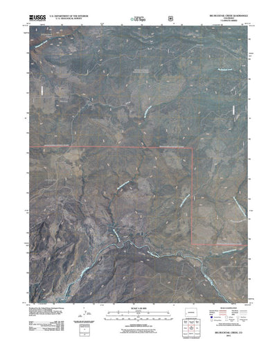 Big Bucktail Creek, CO (2011, 24000-Scale) Preview 1