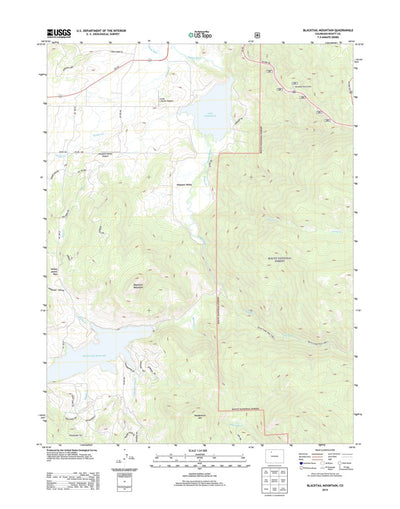 Blacktail Mountain, CO (2013, 24000-Scale) Preview 1