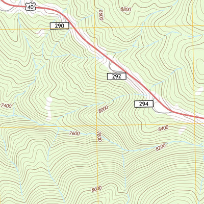 Blacktail Mountain, CO (2013, 24000-Scale) Preview 3