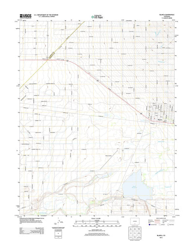 Blanca, CO (2013, 24000-Scale) Preview 1