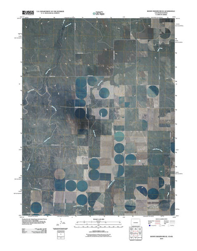 Bonny Reservoir SE, CO-KS (2010, 24000-Scale) Preview 1
