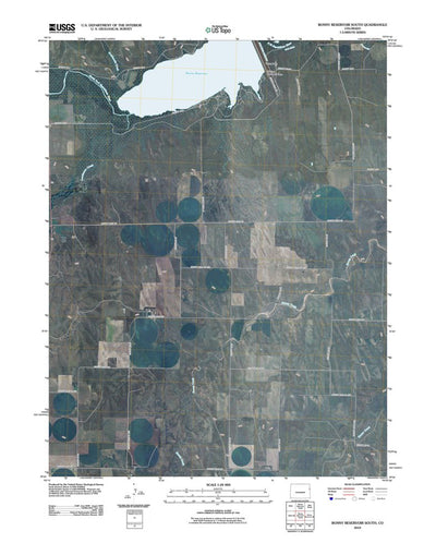 Bonny Reservoir South, CO (2010, 24000-Scale) Preview 1