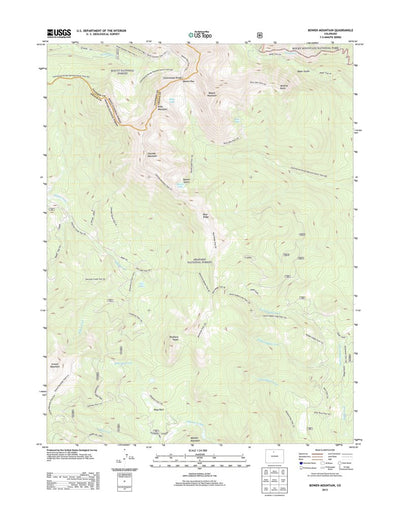 Bowen Mountain, CO (2013, 24000-Scale) Preview 1